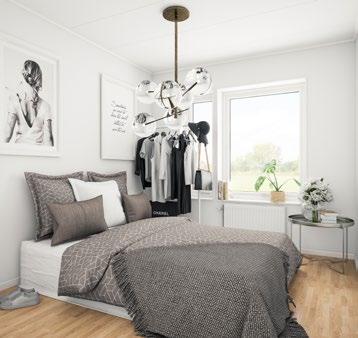 16 17 PAR- OCH RADHUS 137 M 2 Planlösning Lugn, du kommer att få ha sängen för dig själv så småningom. Här finns fyra fina sovrum för familjen att växa i.