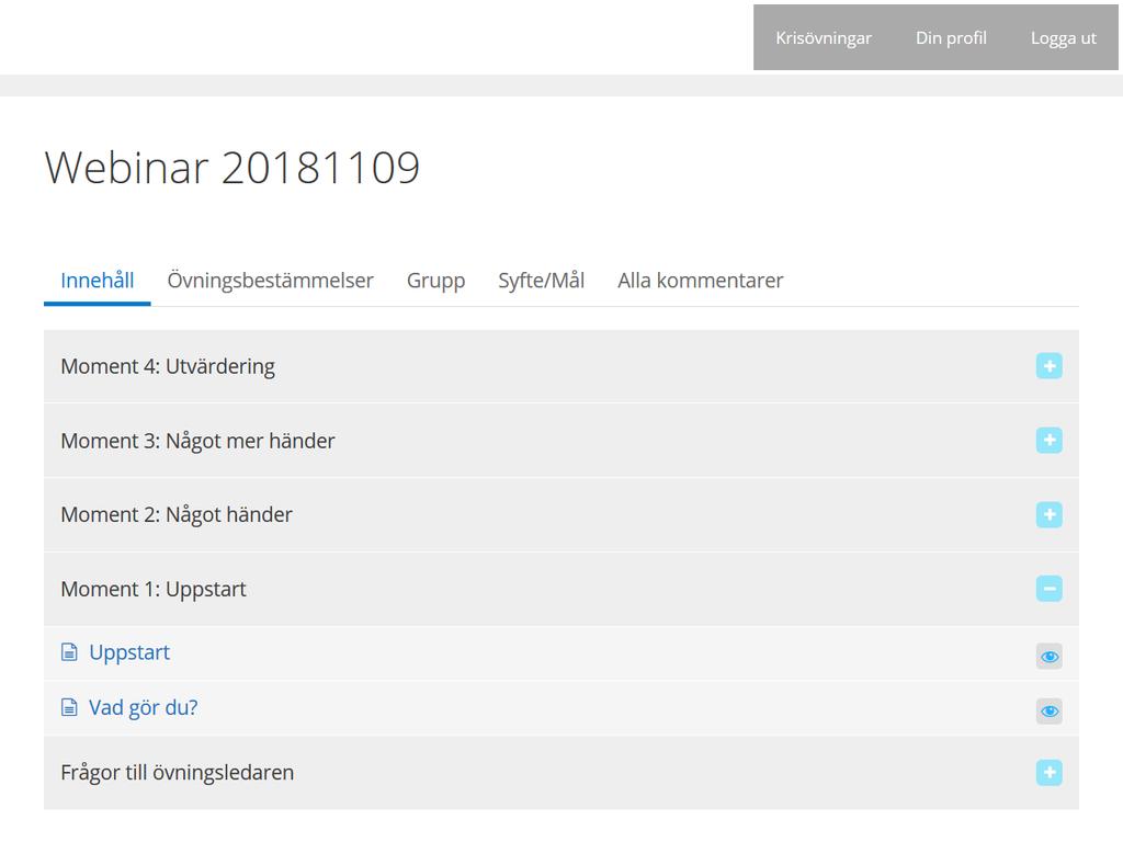 samtidigt för att diskutera och/eller lösa en uppgift i realtid.