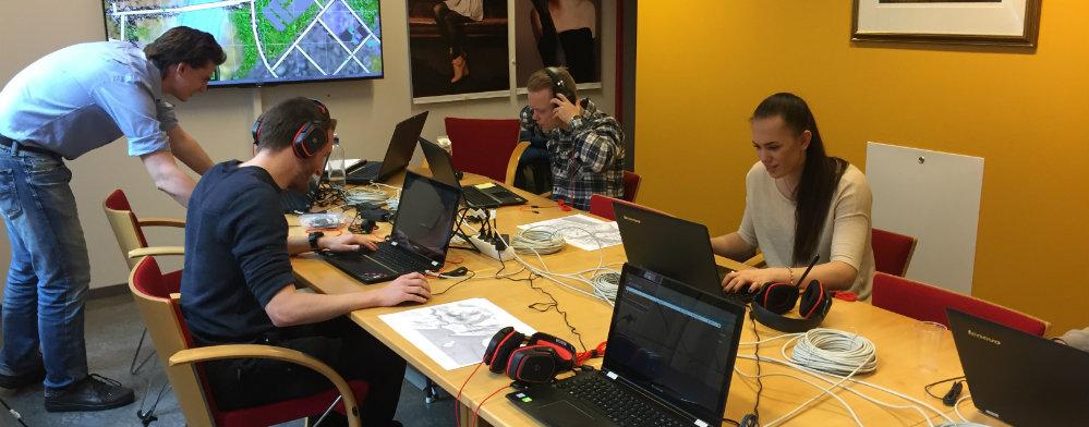 Därefter genomfördes två skarpa övningar, en tillsammans med två representanter (totalt) från en statlig myndighet och en facklig organisation vars medlemmar arbetar nära den statliga myndigheten och