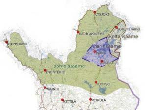 Samiska språkområdena geografiskt Enligt samiska språklagens 4 och 12 har en same rätt att alltid i sin egen sak eller i ett ärende där han eller hon hörs använda samiska hos de myndigheter som avses