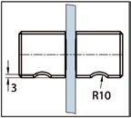 Förpackningsenhet 1 set BO 5206702 BO 5206802 Diameter Längd handtag Material 35 mm 35 mm