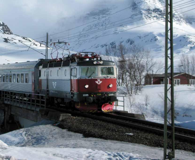 3.9.2 Hastighetsnedsättningar En av de mest märkbara effekterna som underhållsplanen har på trafiken, är de hastighetsnedsättningar som tvingas fram när reinvesteringstakten blir för långsam.