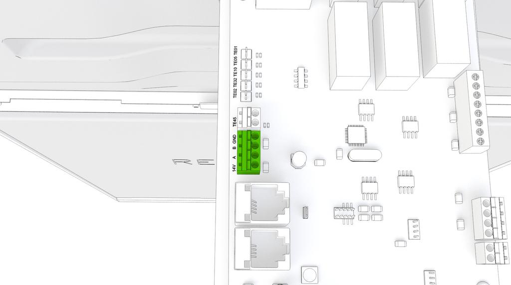 eller paritet X26 Ordningsföljden för stiften på Freeway-kontakten anges på styrkortet. Modbus-register är tillgängliga på Enervent-webbplatsen www.enervent.com.