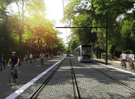 Fördubblat utbud kollektivtrafik Resfria möten E-handel Styrmedel: bränsleskatter,