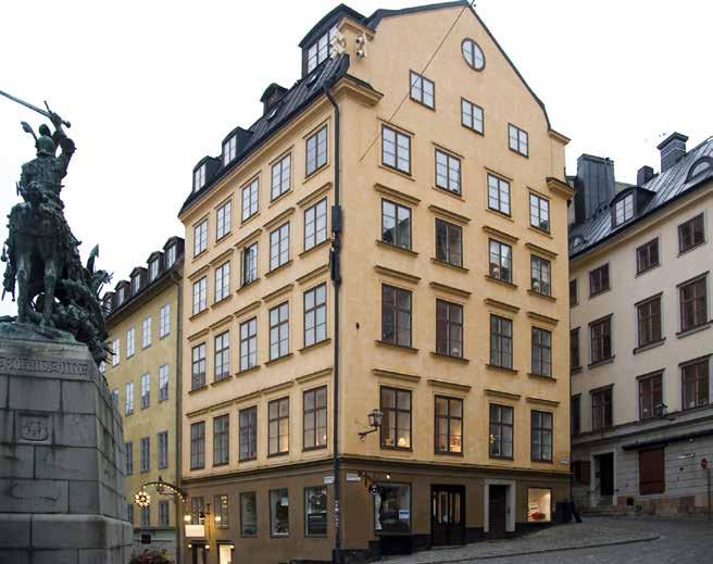 PERSEUS 10 PÅBYGGDES TILL SIN NUVARANDE VOLYM VID SLUTET AV 1700-TALET AV GÖRDELMAKAREN SAMUEL RENNER. FOTO: J. MALMBERG. husen.