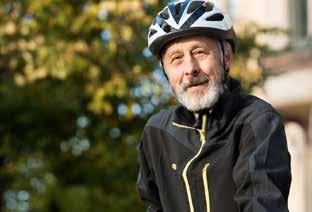 Som cyklist är du din egen motor, vilket bidrar till god hälsa och det är lätt att ta sig fram både korta och längre sträckor. Musklerna och skelettet stärks och konditionen blir bättre.