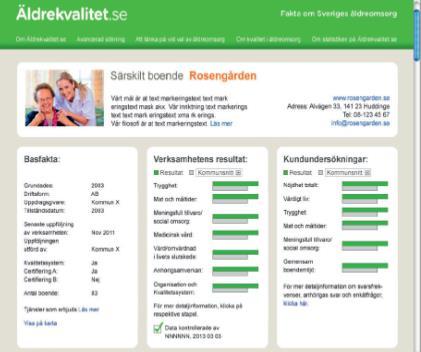 genomför gemensamt projekt kring kvalitetsmodell på 2013-2015:
