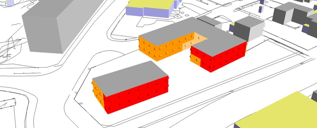 Elevation 2 < <= 2 Elev ation <=8 8< Elev ation <=8 8< > 65, 5 60, 5-65, 5 55, 5-60, 5 50, 5-55, 5 <= 50, 5 SLÄTTEN 1:34, LYSEKIL Situation julitrafik Dygnsekvivalenta