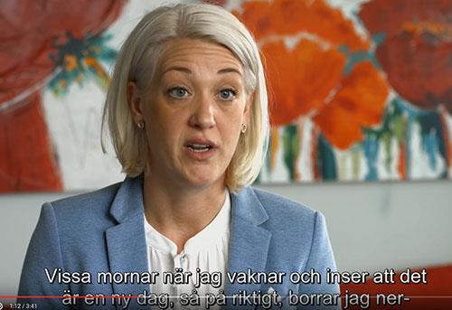 Michaela Dufva, VD Omia Assistans (3,40 min) http://www.