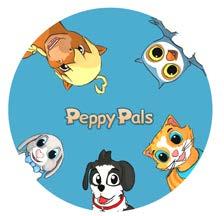 Involvera andra pedagoger Vill du att dina kollegor ska bli mer involverade? Gå med i Peppy Pals Facebookgrupp, och diskutera scenarion, samtal m.m. med andra pedagoger.