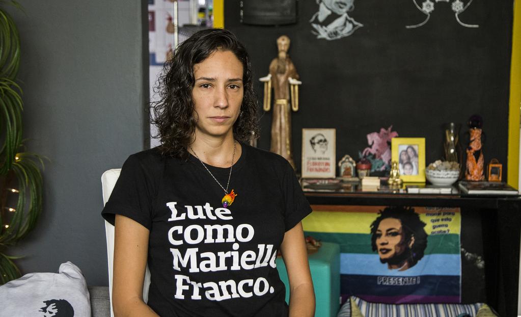 svartas, kvinnors och hbtqi-personers rättigheter. Månader senare väljs Jair Bolsonaro till landets nye president vars valkampanj präglas av rasism, sexism och homofobi.