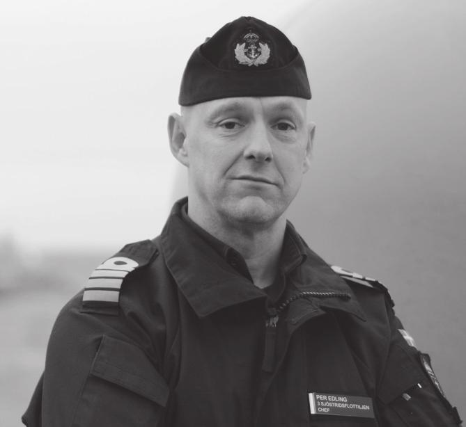 Ledamoten PER EDLING Kommendör Per Edling är chef för Tredje sjöstridsflottiljen sedan 2018-10-01. Ytstridsfartygens flexibilitet Inte antingen eller, utan både och!