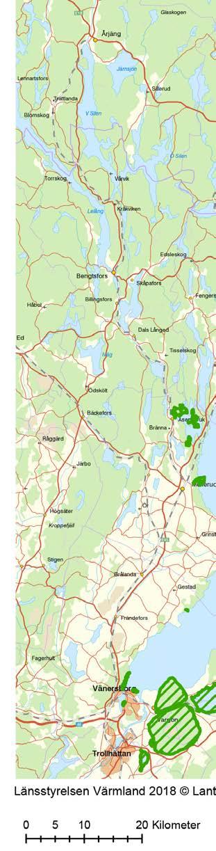 Naturskyddade områden i Vänern Naturreservat utgör den vanligaste skyddsformen för skyddad natur i Sverige. Sammanlagt finns ett 40-tal reservat i och omkring Vänern.