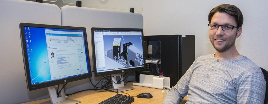 PRODUKTUPPDATERINGAR Byte av manöverdon, skyddsramshörn och plasthjul Järnankar tillbaka på EdmoLift EdmoLifts konstruktionsavdelning förstärker.