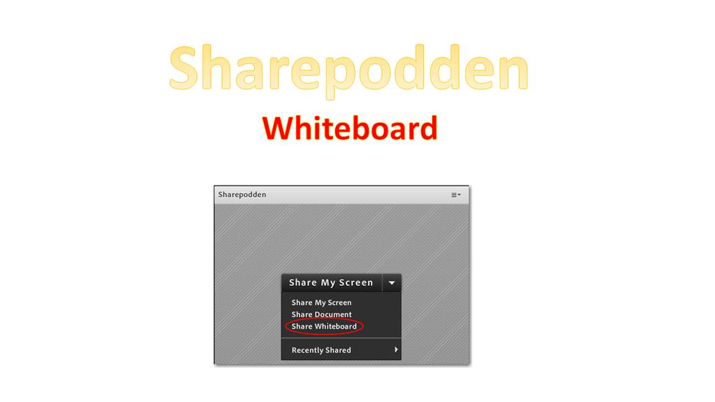 Share whiteboard Det tredje