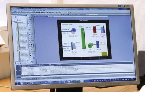 KONTROLLERA FUKT OCH TEMPERATUR Funktionerna hos PLC C4 och C7 erbjuder stora möjligheter att anpassas för kundens specifika önskemål.