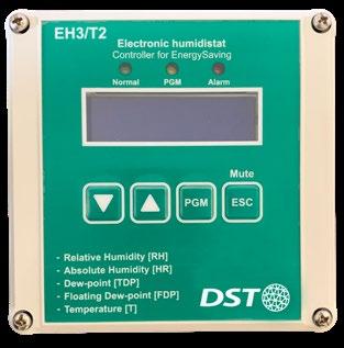 EH3 T2 OCH EH4 Hygrostat och regulator EH3 T2 EH3 T2, elektronisk hygrostat och