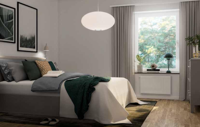 Lägenhetsförråden ligger i källarplan. I entrén finns fastighetsbox dit dina postförsändelser kommer.