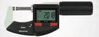 MICROMAR. MED QUICK-DRIVE SNABBJUSTERING Med den digitala mikrometern Micromar 40 EWR(i)-L med QUICK DRIVE slipper du skador på arbetsstycket.