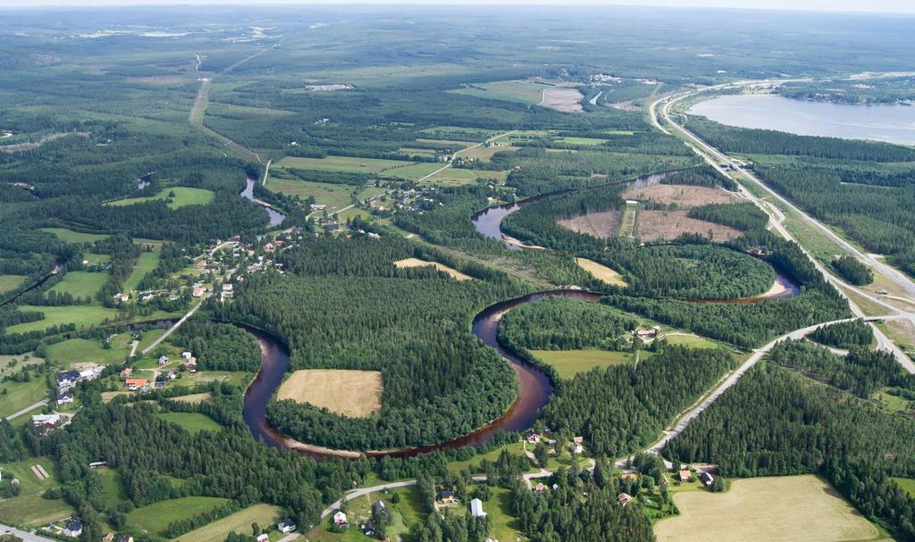 Naturvärden Riksintresse för naturvården och Natura 2000 Öreälven - riksintresse och Natura 2000 Älven är utpekad som både riksintresse och Natura-2000 och utgör ett av Sveriges bästa exempel på ett