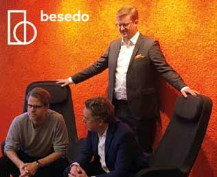 Nytt bolag Besedo Bedrägeriförsök på nätet ökar varje år och Besedo med nästan 4 anställda i sex länder granskar varje år över 5 miljoner annonser och publiceringar.