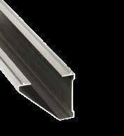 aluminium Slipad/eloxerad Lgd 3000 mm