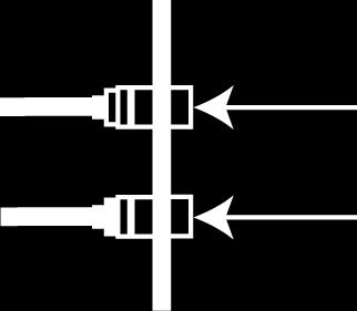 ANTENNKONTAKTER Mottagaren har två antennkontakter. Om du endast vill använda en antenn, anslut antennen till vilken som helst av antennkontakterna.