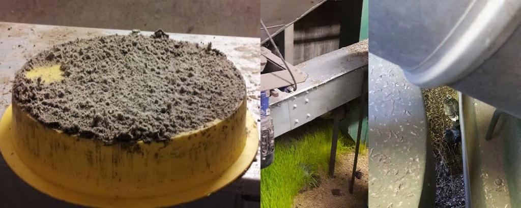 råvaror och färdigt foder lagras och hanteras vara designade så att de enkelt och effektivt kan rengöras.