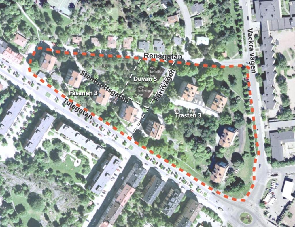 skötsel av park- och gatuområden. Genom att planlägga för parkmark i planområdets nordöstra del finns möjlighet att återställa platsen till bollplan/lekplats i kommunal regi.