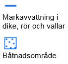 6 Recipient Planområdet är beläget långt upp i delavrinningsområdet för Afsån (Figur 7). Afsån rinner vidare till Lidan, varav planområdet ingår i åtgärdsområdet för Lidan.