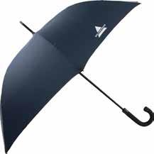 Paraplyet har automatisk uppfällning och duken är gjord av 190t pongee.