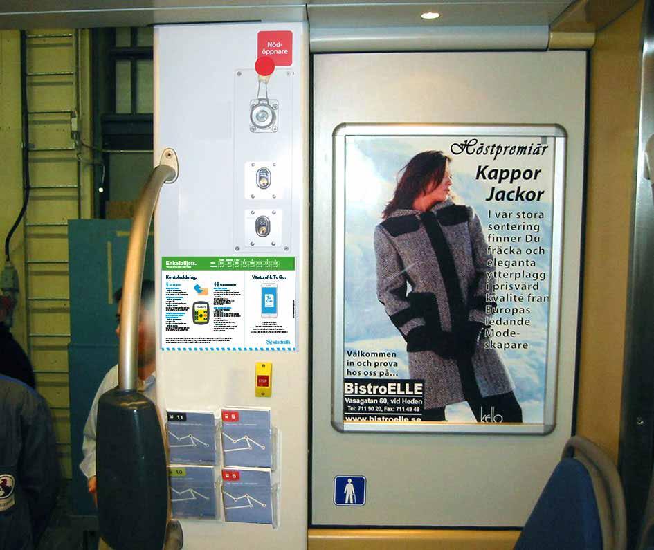 1. Håll kortet mot kortläsaren. Kombinera kontoladdning och periodbiljett (gäller även seniorkort). 1. Tryck på T. 1. Tryck på V en gång för varje vuxen. 2. Tryck på S en gång för varje ungdom 3.