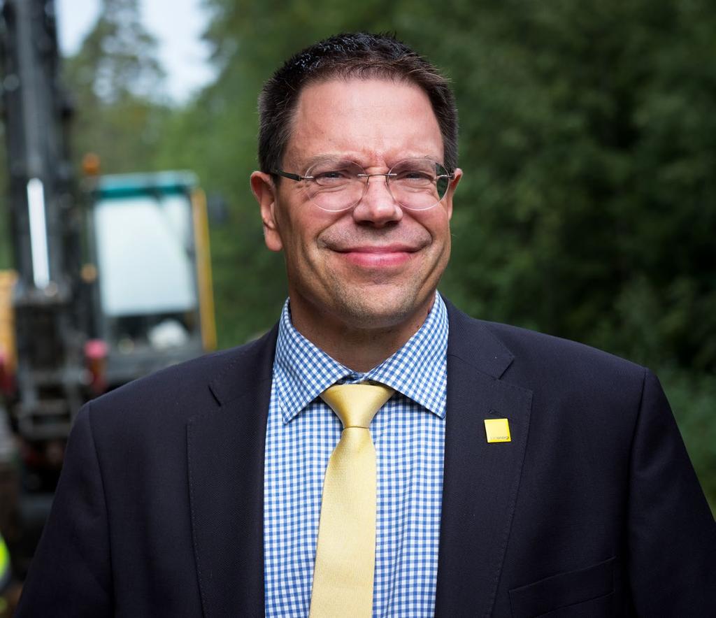VD ORD 2018 ett framgångsrikt rekordår för Dala Energi 2018 ett år där samtliga verksamheter förbättrat sina resultat jämfört med förgående år, och där vi även når ett positivt kassaflöde som helhet.
