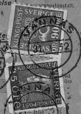 Normalstämpel 64a. Å r 1 9 4 0 å t e r i g e n e n namnändring, nu till Vännäsby. Vännäs har sitt ursprung i järnvägens utbyggnad och fick också sitt första kontor på järnvägsstationen i köpingen.
