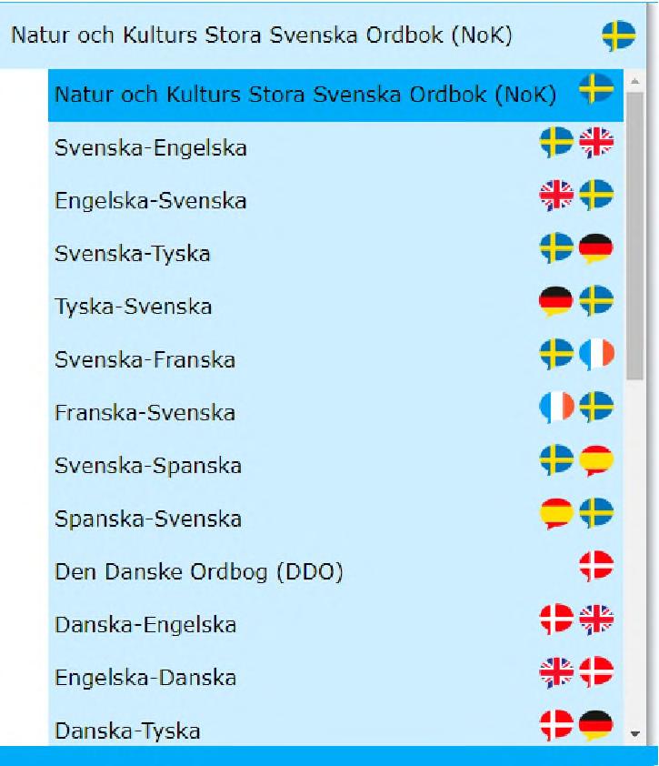 5. I textboxen så kan du skriva in ordbok ordbok Under textboxen så dyker sedan ordbok upp ordbok s ) ordbok ordboken 7. Håll musmarkören över ordbok och ordet läses nu upp 8.