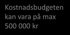 kostnadsbudgeten