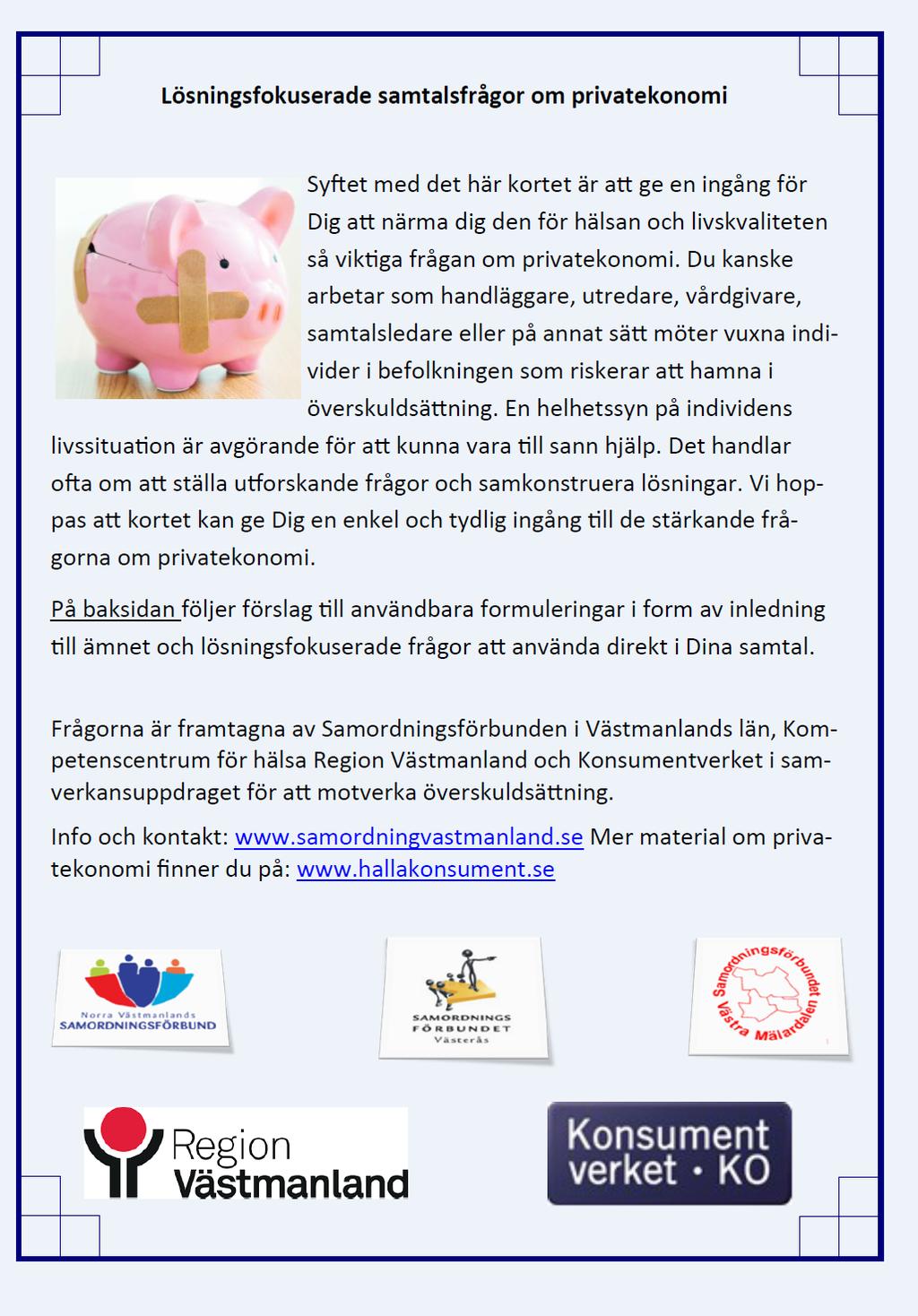 Samtalskortet Så här såg samtalskortet ut i den originalform/första version så som det