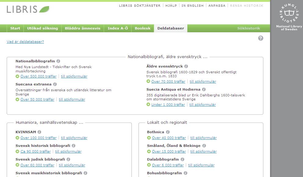 Blå rutan visar var du ska klicka för att kunna välja