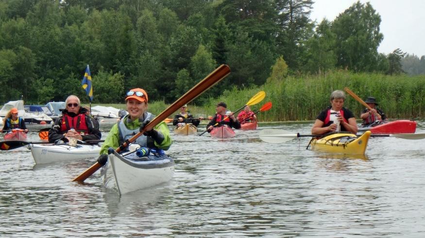 Kajak-verksamheten genererar alltid en del nya medlemmar eftersom kajakerna enbart hyrs ut till medlemmar.