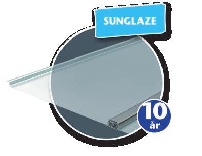 PLASTMO SUNGLAZE Med SunGlaze får du en vacker arkitektonisk taklösning, som levereras med eleganta och starka skarvprofiler i anodiserad aluminium.