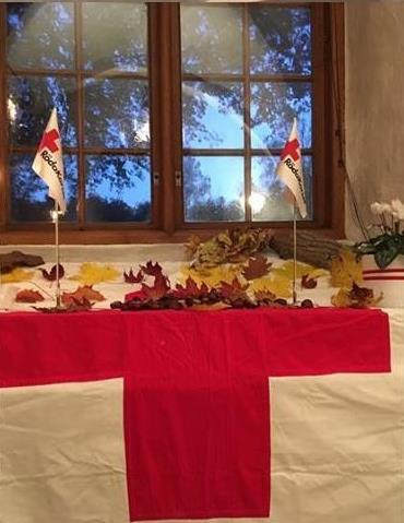 - Vid Skördevespern 14 oktober i Perstorps Kyrka smyckades ett