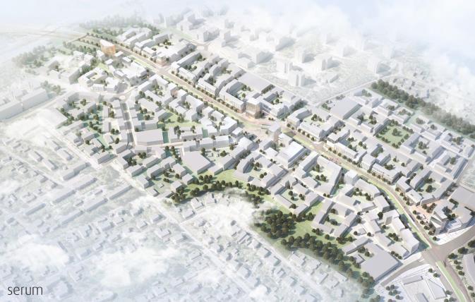 Planläggning Planläggningen styr, planerar och samordnar stadens markanvändning genom att utveckla stadsstrukturen, stadsbilden och stadsmiljön.