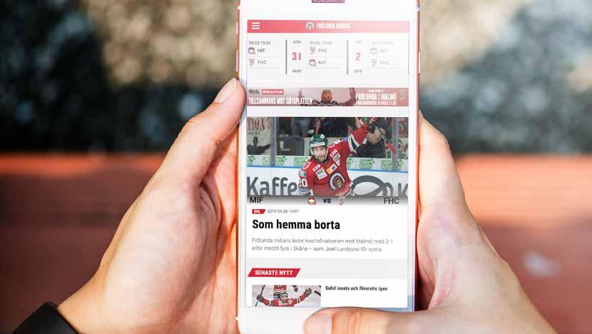 TEXT SOCIALA MEDIER GAMEDAY-KIT Gameday-kitet presenteras varje matchdag på Frölundas sociala kanaler (ej Youtube).