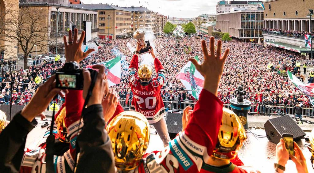 TEXT KONTAKT Foto: meddi.se INTRESSERAD? ROBERT JONSSON STEFAN LARSSON JONAS ESBJÖRS Vi berättar gärna mer om hur ett partnerskap med Frölunda HC fungerar.