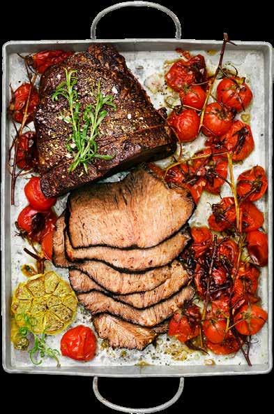 Grillkorv med glaze och krämig