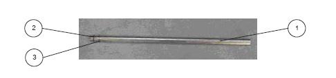 AR: Enl. behov Bild 7-2 Sugrörsdel Detalj P/N Beskrivning Antal Not 1 7032260 Tube, pick up, m/steel nickel coated, PFC AR A 2 7032262 O Ring, pick up tube, 17.17 ID x 1.