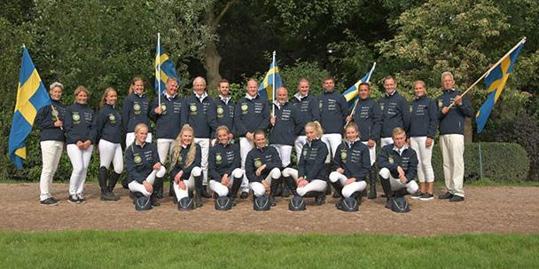 Verksamhetsberättelse Landslaget Under Worldtoelt 2018 i Odense i Danmark representerades Svenska Islandshästlandslaget av våra duktiga youngriders: Natalie Silverberg Edh och Tristan frá Jarde,