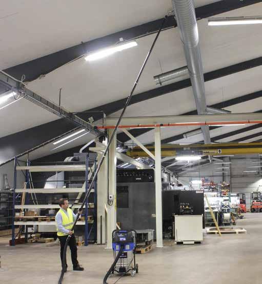 TILLBEHÖR SPACEVAC Inspektionsrör 10,6 m Filterpåse 900 SD minneskort 16 GB