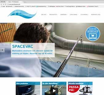 Här hittar du PT Professional i digitala medier På webben På vår webbplats hittar massor av nyttig information.