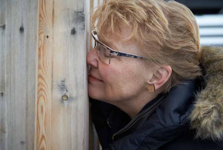 Katarina Levin, SCA Woods marknadsdirektör Med kärlek till trä Katarina Levin är SCA Woods nya marknadsdirektör.